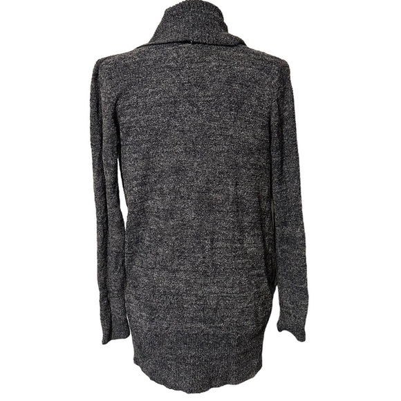 Barefoot Dreams Cozychic Lite Circle Open Front Cardigan Cozy Sweater, Gray XS/S - Picture 3 of 10